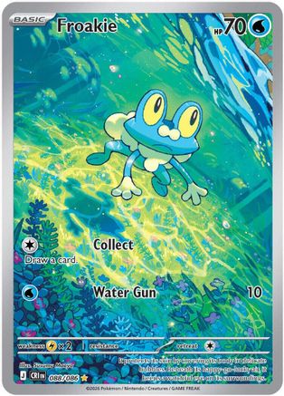 Froakie - 088/086 - Illustration Rare - Holofoil