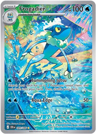Frogadier - 089/086 - Illustration Rare - Holofoil