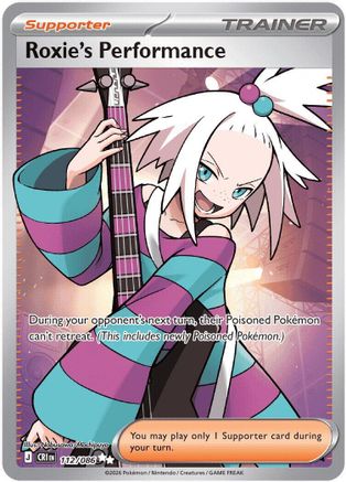 Roxie's Performance - 112/086 - Ultra Rare - Holofoil