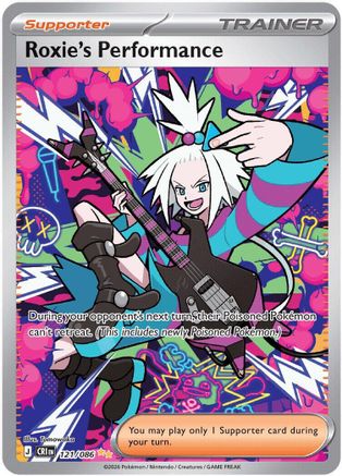 Roxie's Performance - 121/086 - Special Illustration Rare - Holofoil