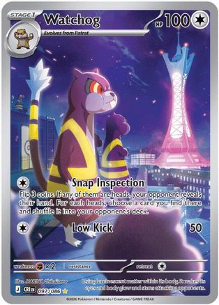 Watchog - 097/086 - Illustration Rare - Holofoil