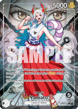 Yamato (Alternate Art) - OP16-079 - Leader (Pre-Order)