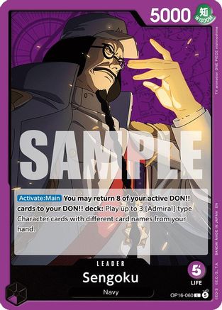 Sengoku - OP16-060 - Leader (Pre-Order)