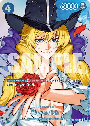 Cavendish (SP) - OP10-045 - Rare (Pre-Order)