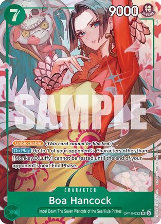 Boa Hancock (Alternate Art) - OP16-032 - Super Rare (Pre-Order)