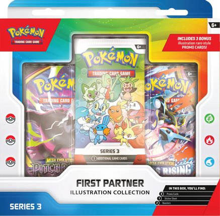 Pokemon - First Partner Illustration Collection - Series 3