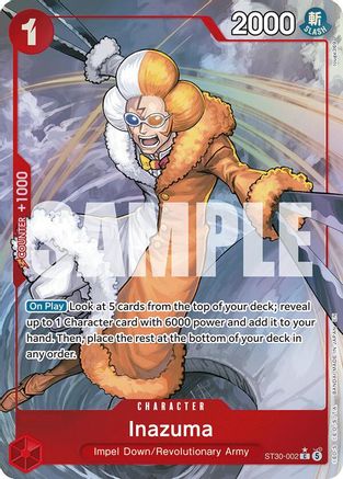Inazuma (Full Art) - ST30-002 - Common