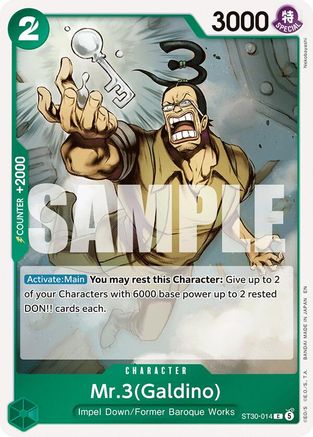 Mr.3(Galdino) - ST30-014 - Common