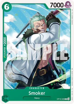 Smoker - OP16-028 - Common (Pre-Order)