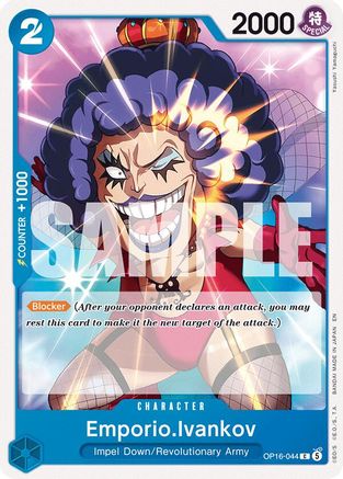 Emporio.Ivankov (044) - OP16-044 - Common (Pre-Order)