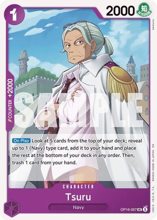 Tsuru - OP16-067 - Uncommon (Pre-Order)