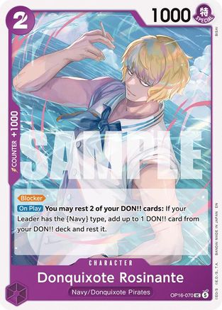 Donquixote Rosinante - OP16-070 - Uncommon (Pre-Order)