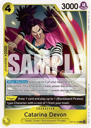 Catarina Devon - OP16-104 - Rare (Pre-Order)