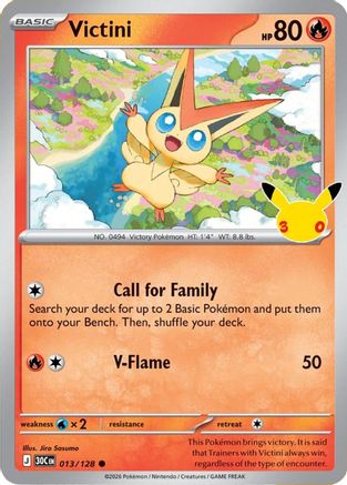 Victini - 013/128 - Common - Holofoil