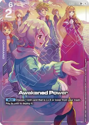 Awakened Power (R+)  (Premium Accessory Set - Mobile Suit Gundam: Iron-Blooded Orphans) - GD02-110 - R+