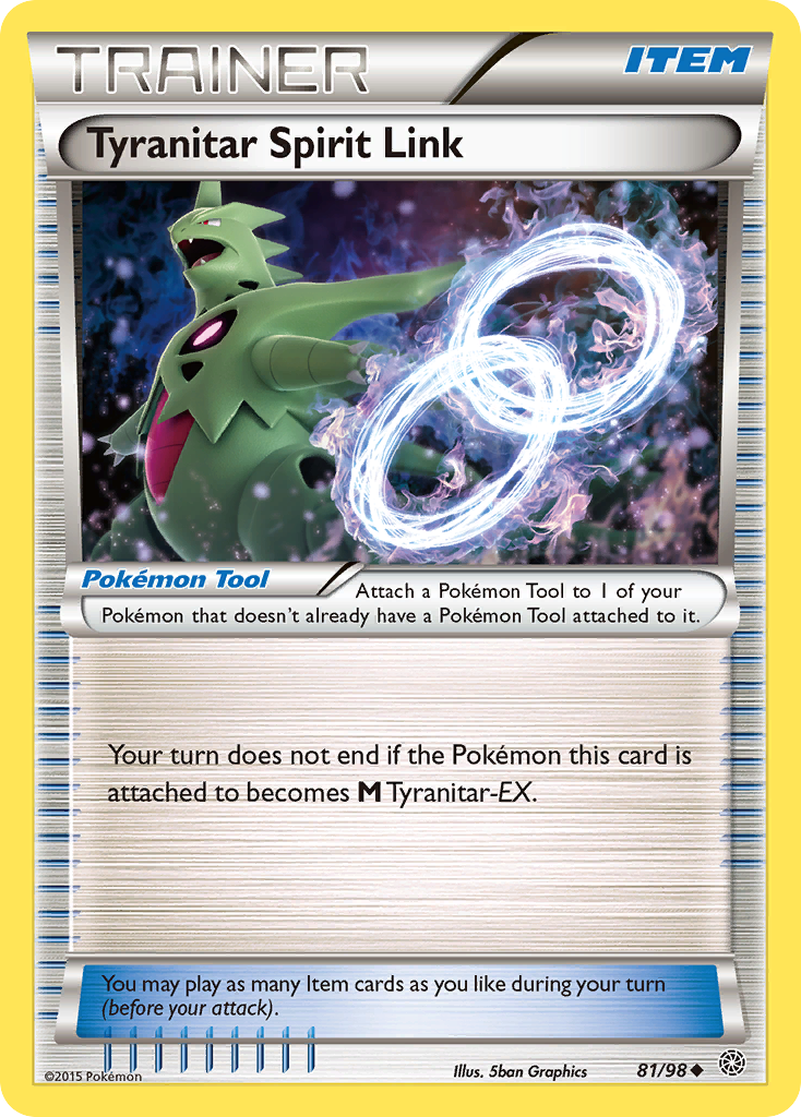 Tyranitar Spirit Link (81/98) [XY: Ancient Origins]