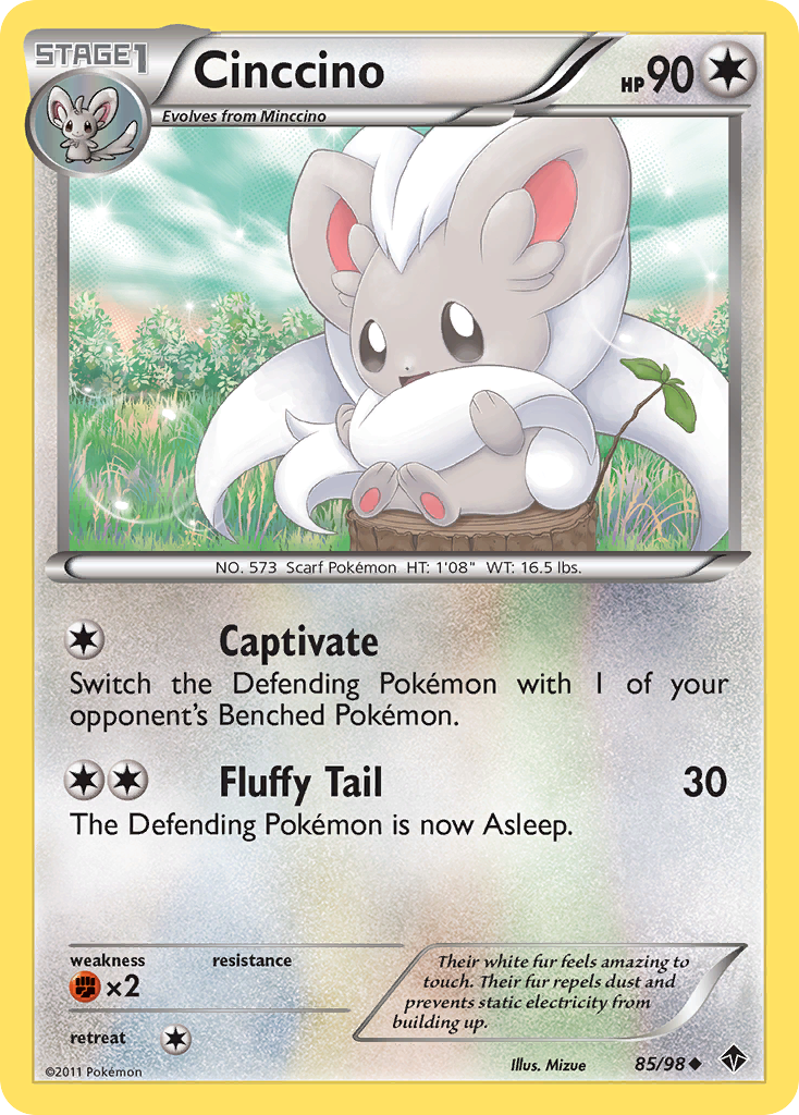 Cinccino (85/98) [Black & White: Emerging Powers]