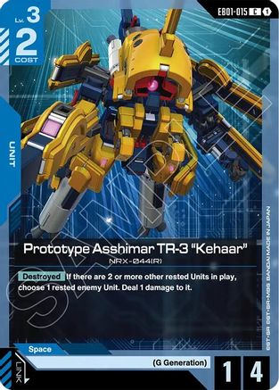 Prototype Asshimar TR-3 "Kehaar" - EB01-015 - C