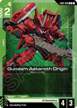 Gundam Astaroth Origin - EB01-026 - UC