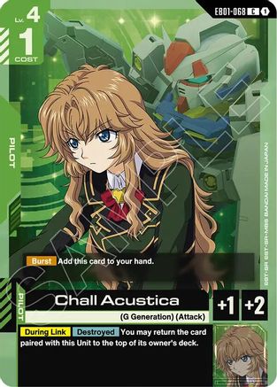 Chall Acustica - EB01-068 - C