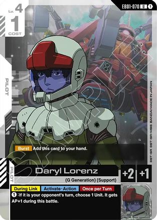 Daryl Lorenz - EB01-070 - UC
