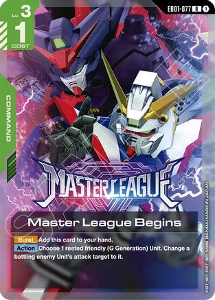 Master League Begins - EB01-077 - R