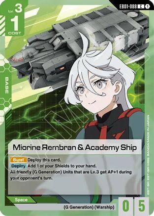 Miorine Rembran & Academy Ship - EB01-088 - C