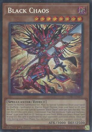 Black Chaos - CORI-EN001 -  Chaos Origins 1st Edition