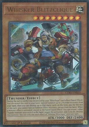Whisker Blitzclique - CORI-EN010 -  Chaos Origins 1st Edition