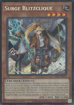 Surge Blitzclique - CORI-EN011 -  Chaos Origins 1st Edition