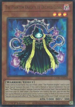 The Phantom Knights of Decayed Cloak - CORI-EN018 -  Chaos Origins 1st Edition