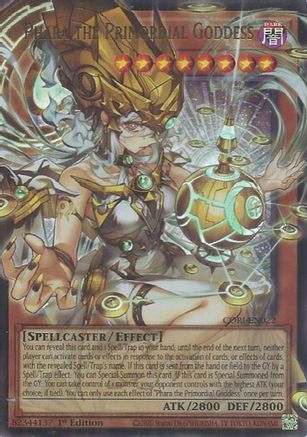 Phara the Primordial Goddess (Extended Art) - CORI-EN022 -  Chaos Origins 1st Edition