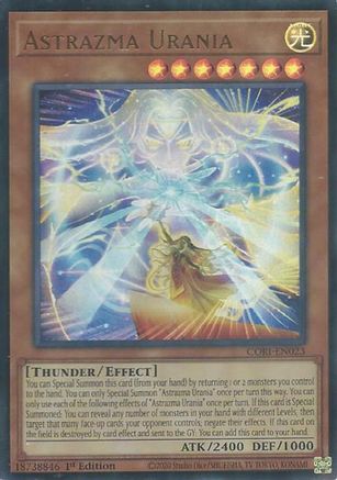 Astrazma Urania - CORI-EN023 -  Chaos Origins 1st Edition