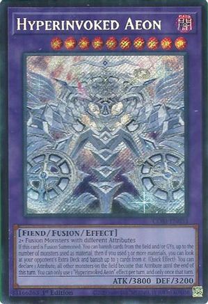 Hyperinvoked Aeon - CORI-EN033 -  Chaos Origins 1st Edition