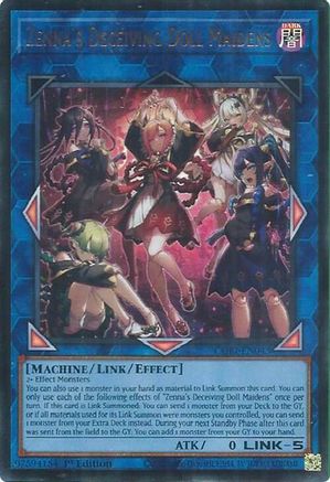 Zenna's Deceiving Doll Maidens - CORI-EN043 -  Chaos Origins 1st Edition