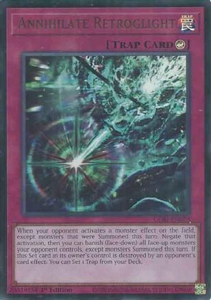Annihilate Retroglight - CORI-EN079 -  Chaos Origins 1st Edition
