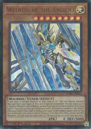 Witness of the Ancient - CORI-EN081 -  Chaos Origins 1st Edition