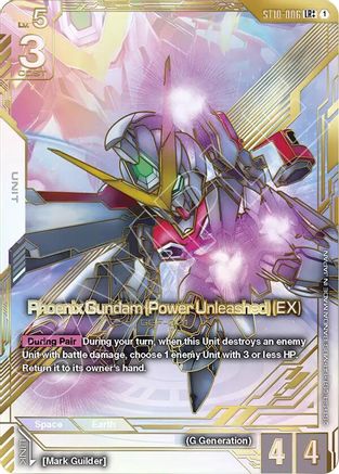 Phoenix Gundam (Power Unleashed) (EX) (LR++) - ST10-006 - LR++