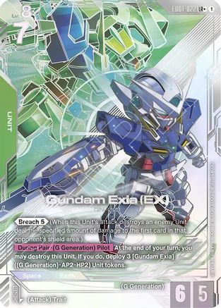 Gundam Exia (EX) (LR+) - EB01-022 - LR+