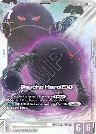 Psycho Haro (EX) (LR+) - EB01-042 - LR+