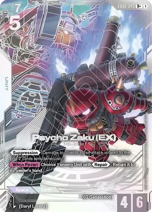 Psycho Zaku (EX) (R+) - EB01-045 - R+