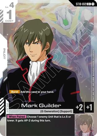 Mark Guilder (C+) - ST10-012 - C+