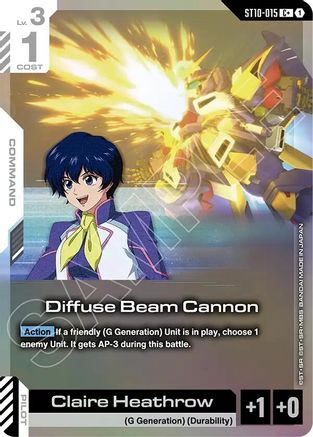 Diffuse Beam Cannon (C+) - ST10-015 - C+
