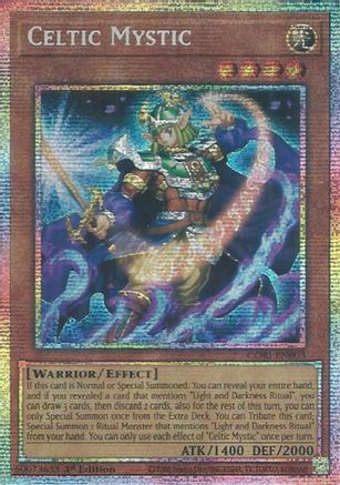 Celtic Mystic (Starlight Rare) - CORI-EN003 -  Chaos Origins 1st Edition