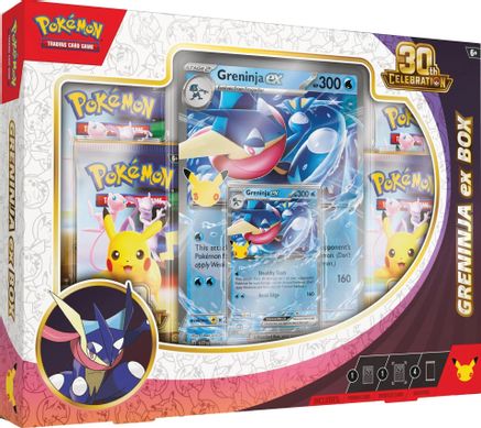 Pokemon - 30th Celebration Box - Greninja ex (Pre-Order)