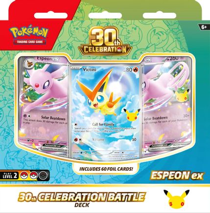 Pokemon - 30th Celebration Battle Deck - Espeon ex (Pre-Order)
