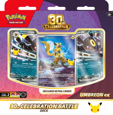 Pokemon - 30th Celebration Battle Deck - Umbreon ex (Pre-Order)