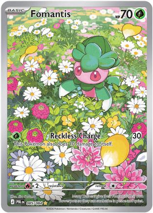 Fomantis - 085/084 - Illustration Rare - Holofoil