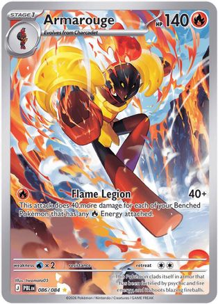 Armarouge - 086/084 - Illustration Rare - Holofoil