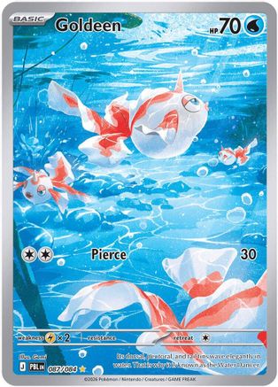Goldeen - 087/084 - Illustration Rare - Holofoil